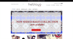 Desktop Screenshot of heblayo.com